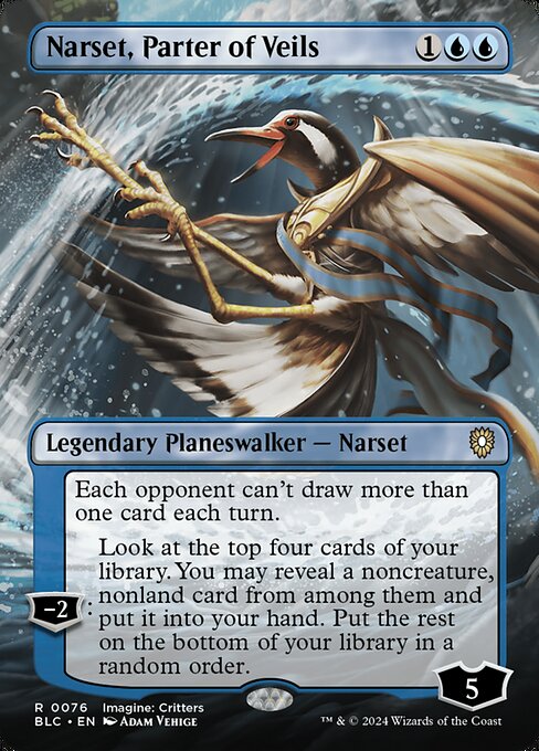 Carta Narset, Separadora de Velos — Bloomburrow Commander · BLC · #76
