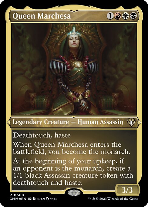 La reina Marquesa — Commander Masters