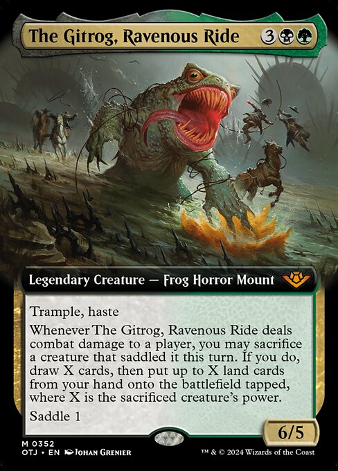 El Gitrog, montura voraz — Outlaws of Thunder Junction
