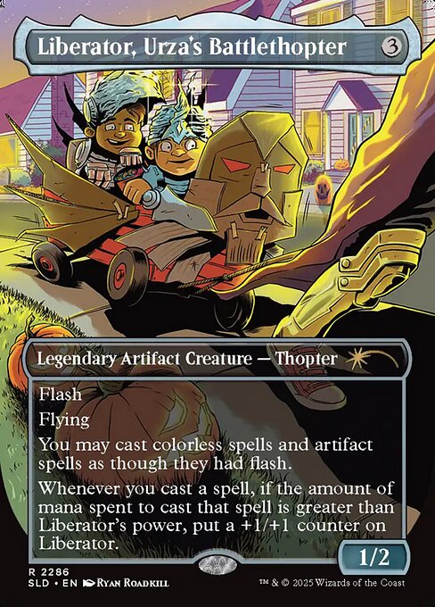 Liberador, tóptero de guerra de Urza — Secret Lair Drop