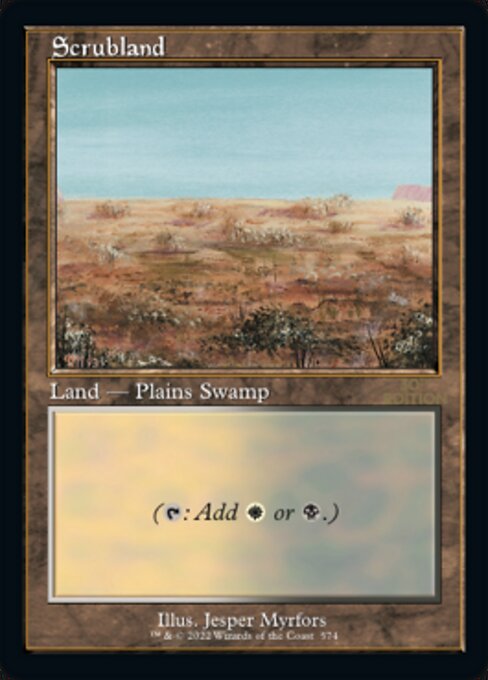 Scrubland — 30th Anniversary Edition