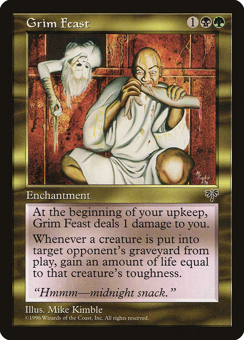 Carta Banquete impío (Mirage)