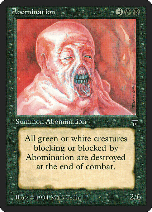 Carta Abominación — Legends · LEG · #87