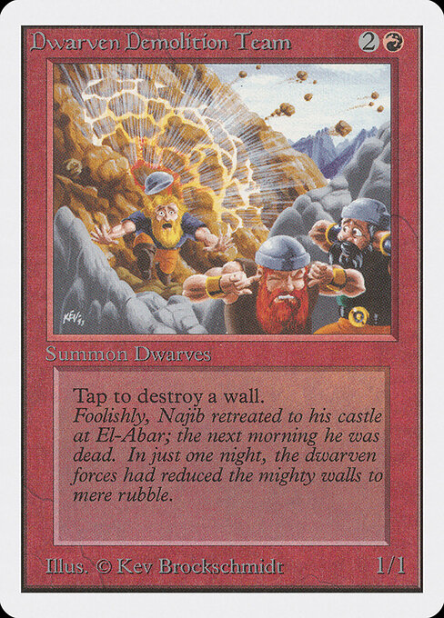 Equipo enano de demolición — Unlimited Edition