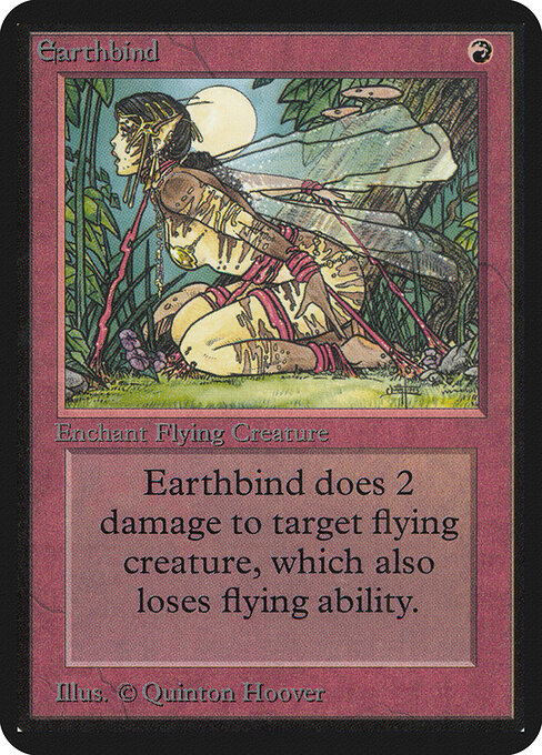 Carta Earthbind — Limited Edition Alpha · LEA · #145