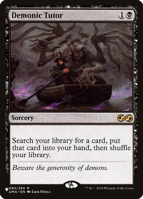 Tutor demoníaco — The List