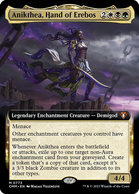 Carta Anikthea, Hand of Erebos — Commander Masters · CMM · #773