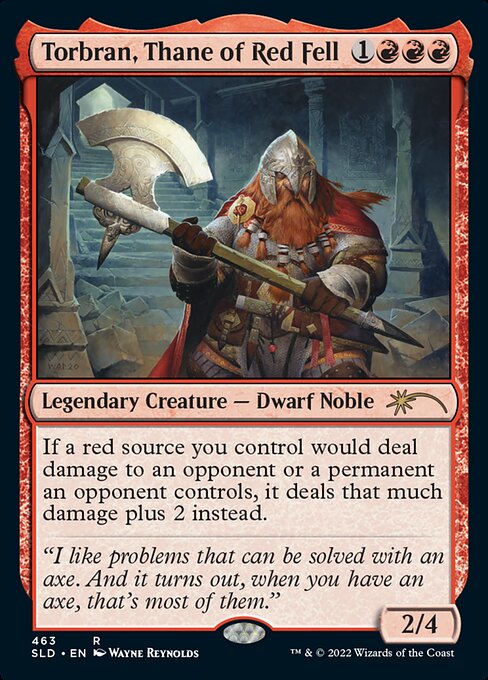 Carta Torbran, barón de Colina Roja — Secret Lair Drop · SLD · #463