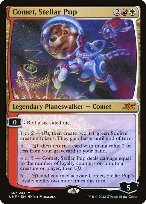 Comet, Stellar Pup — Unfinity