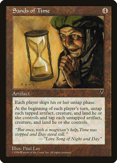 Carta Arenas del tiempo — Visions · VIS · #153