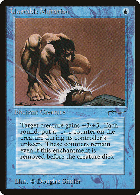 Carta Mutación inestable — Arabian Nights · ARN · #22