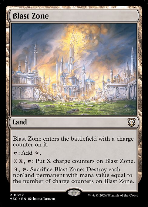 Zona de explosión — Modern Horizons 3 Commander