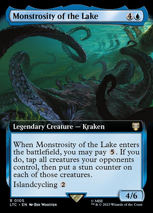 Carta Monstruosidad del lago — Tales of Middle-earth Commander · LTC · #105