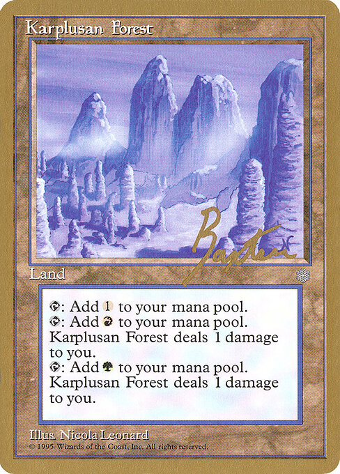 Foresta karplusana — Pro Tour Collector Set