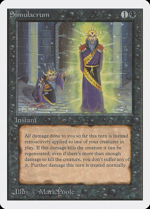 Carta Simulacro — Unlimited Edition · 2ED · #129