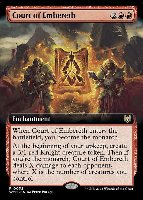 Carta Corte de Monteascua — Wilds of Eldraine Commander · WOC · #32
