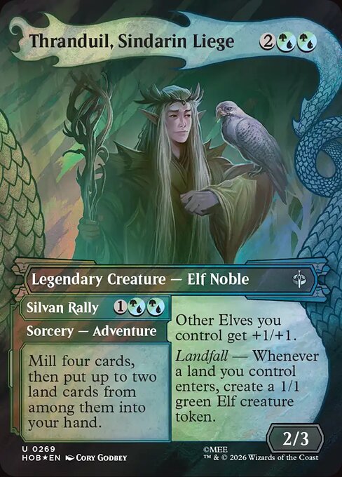 Thranduil, Sindarin Liege // Silvan Rally — The Hobbit
