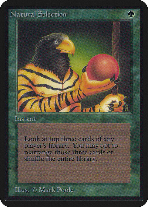 Natural Selection — Limited Edition Alpha