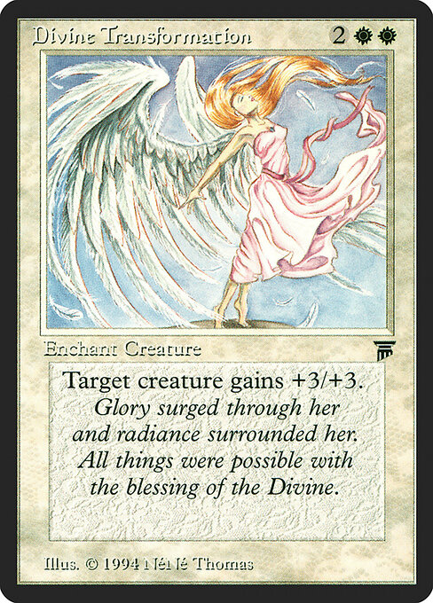 Carta Transformación divina — Legends · LEG · #10