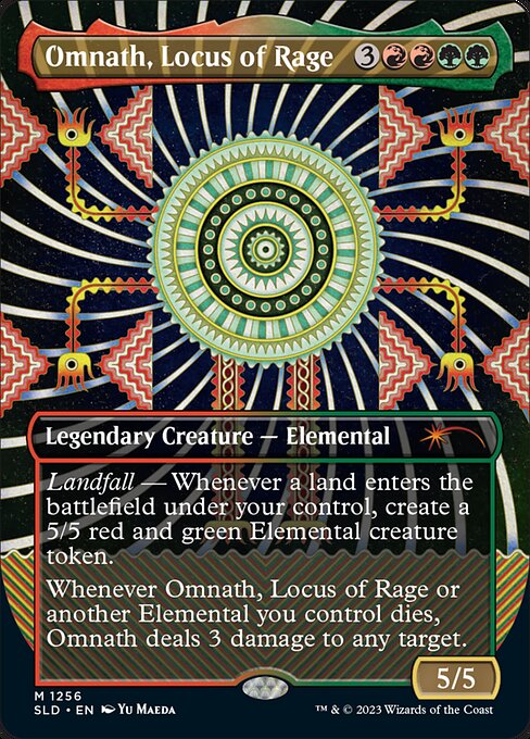 Omnath, centro de la ira — Secret Lair Drop