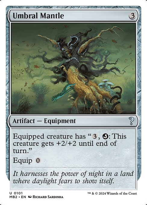Carta Manto umbral — Mystery Booster 2 · MB2 · #101