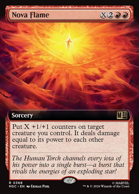 Carta Llama nova — Marvel Super Heroes Commander · MSC · #368