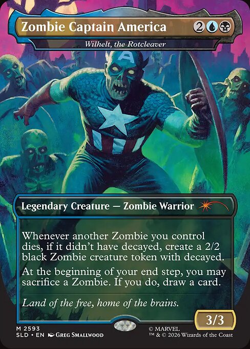 Carta Wilhelt, el Hachapodrida — Secret Lair Drop · SLD · #2593
