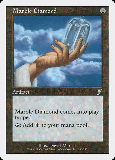 Carta Diamante marmóleo — Seventh Edition · 7ED · #306
