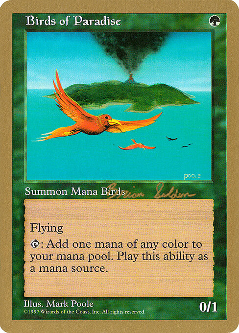 Aves del paraíso — World Championship Decks 1998