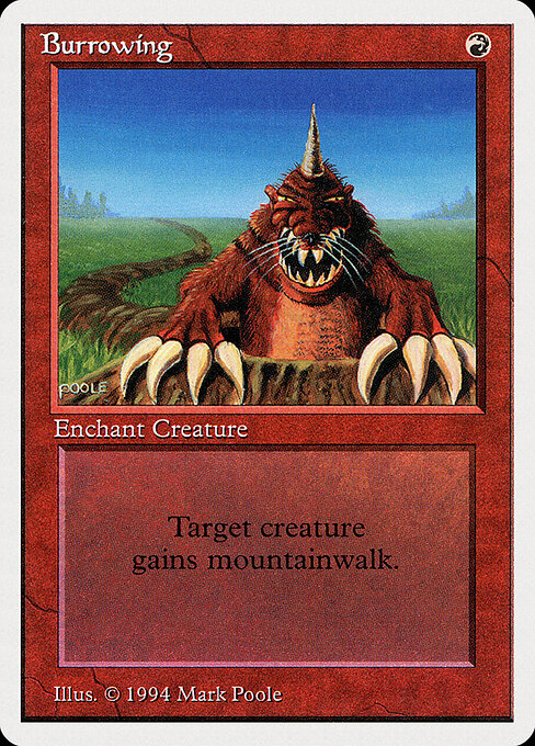 Carta Cavar túneles — Summer Magic / Edgar · SUM · #140