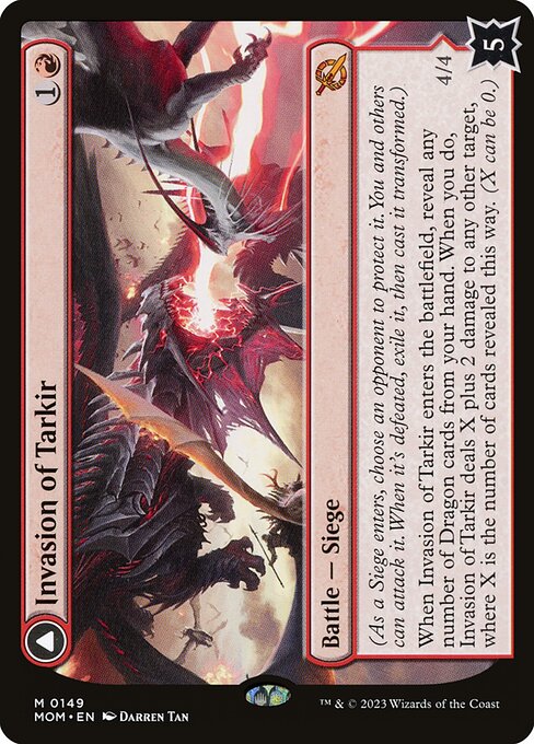 Invasion of Tarkir // Defiant Thundermaw (cara frontal)