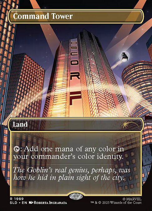 Torre de mando — Secret Lair Drop