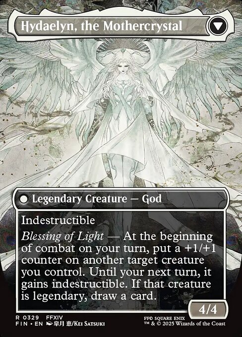 Venat, Heart of Hydaelyn // Hydaelyn, the Mothercrystal (cara trasera)