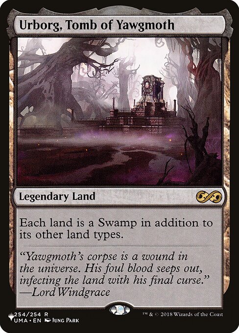 Urborg, la tumba de Yawgmoth — The List