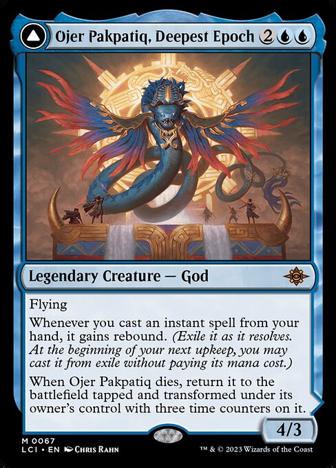 Ojer Pakpatiq, Deepest Epoch // Temple of Cyclical Time (cara frontal)