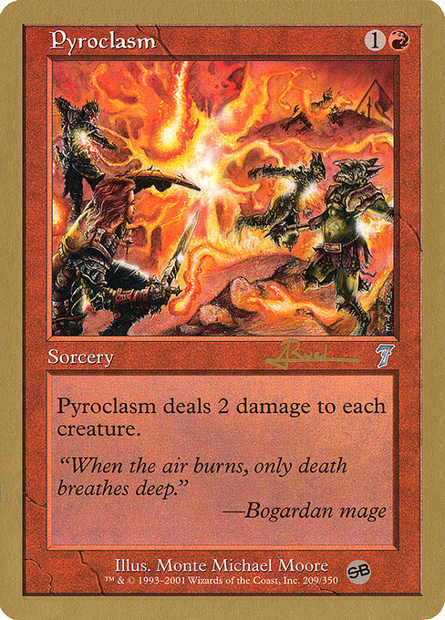 Detonación ígnea — World Championship Decks 2001