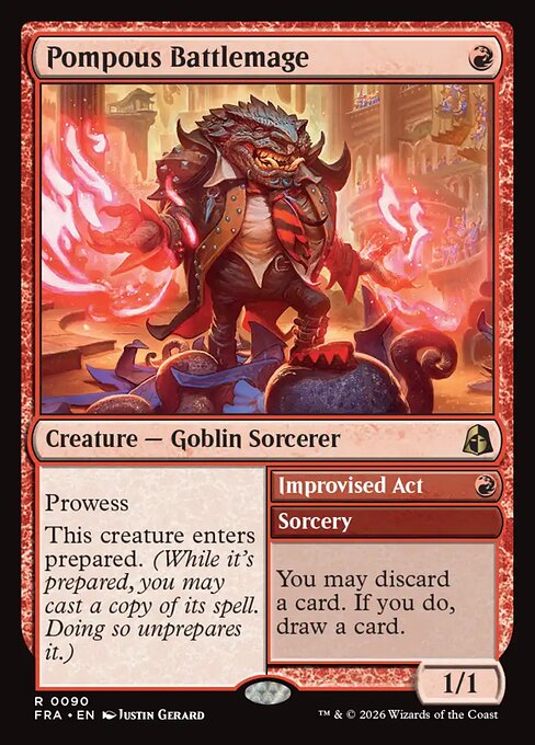 Pompous Battlemage // Improvised Act — Reality Fracture