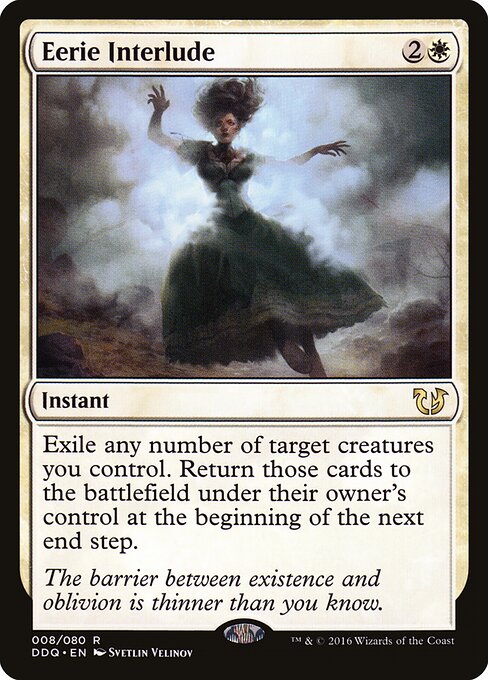 Carta Interludio siniestro — Duel Decks: Blessed vs. Cursed · DDQ · #8