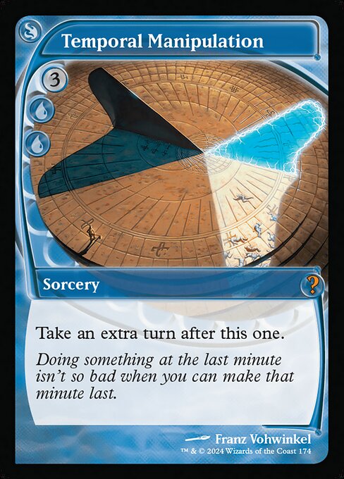 Carta Manipulación temporal — Mystery Booster 2 · MB2 · #174