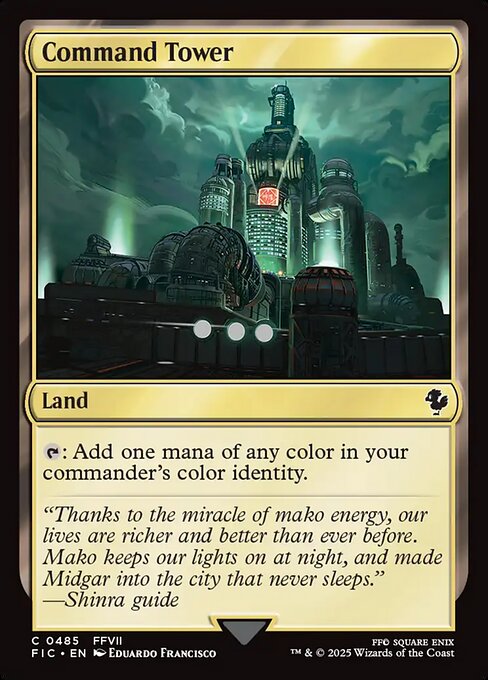 Torre de mando — Final Fantasy Commander