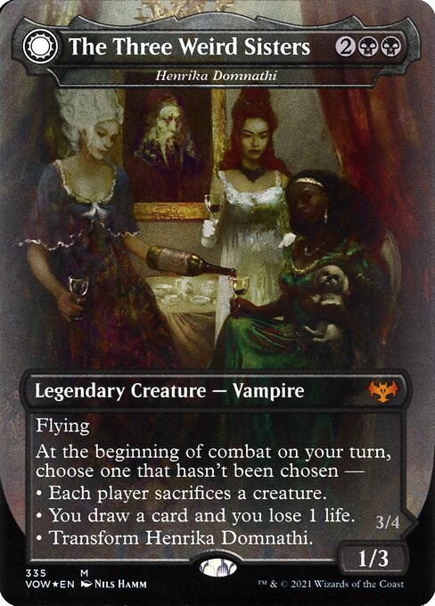 Henrika Domnathi // Henrika, Infernal Seer — Innistrad: Crimson Vow
