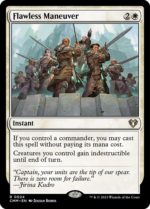 Maniobra sin igual — Commander Masters
