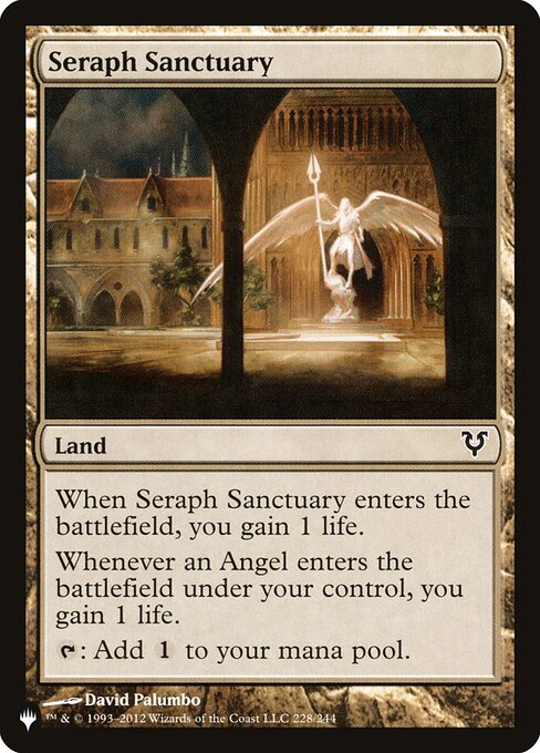 Santuario de serafines — The List
