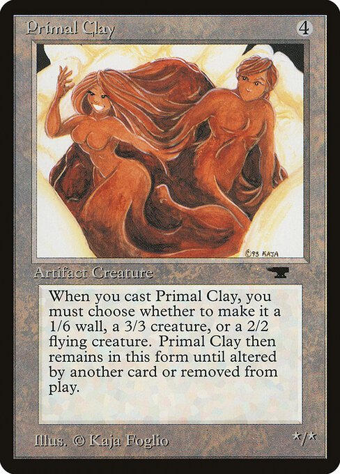 Barro primordial — Antiquities