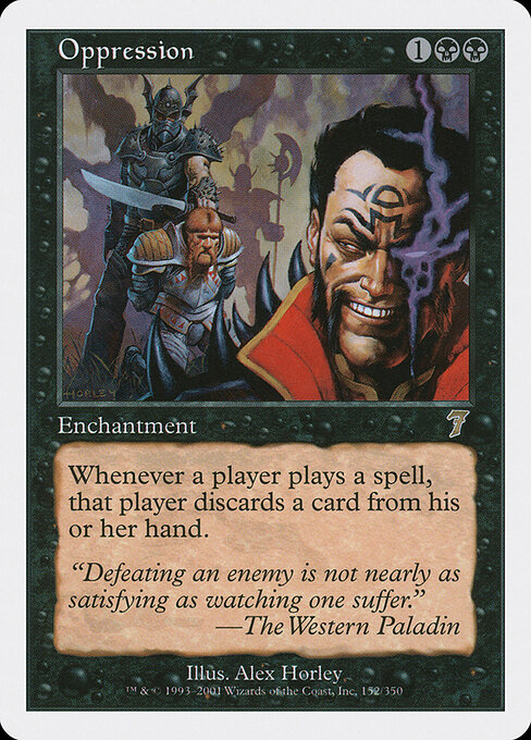 Opresión — Seventh Edition
