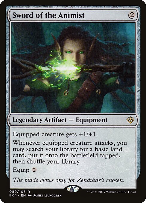 Espada de la animista — Archenemy: Nicol Bolas
