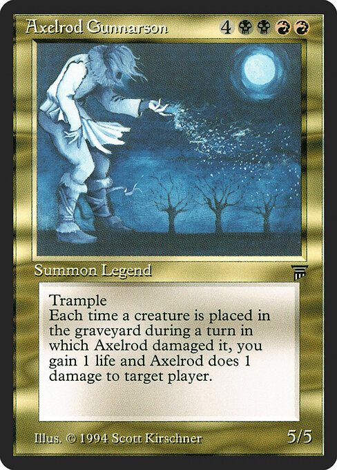 Carta Axelrod Gunnarson — Legends · LEG · #219