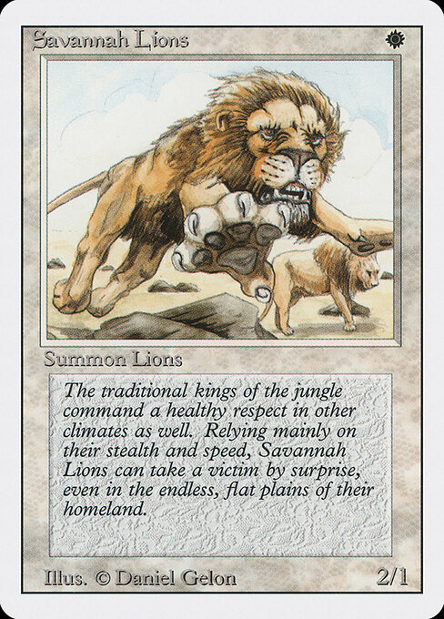 Leones de la sabana — Revised Edition
