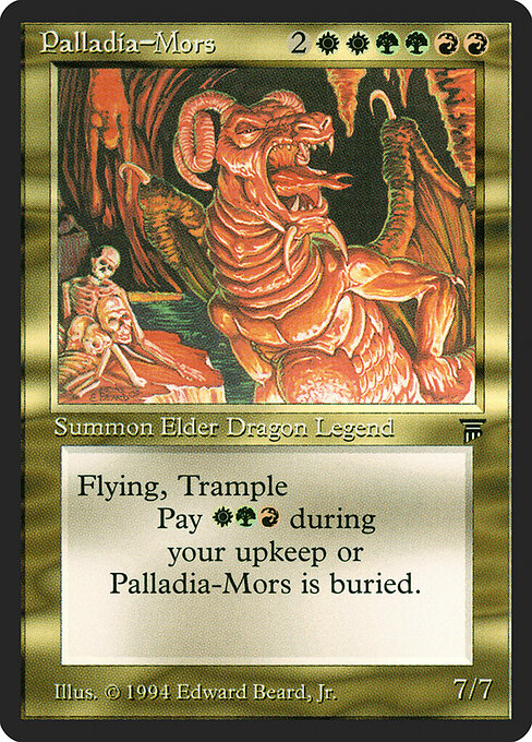 Carta Palladia-Mors — Legends · LEG · #247