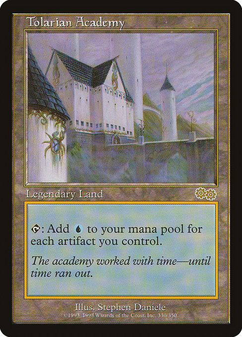Carta Academia tolariana (Urza's Saga)